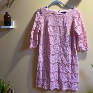 Jessica Howard Pink Lace Dress